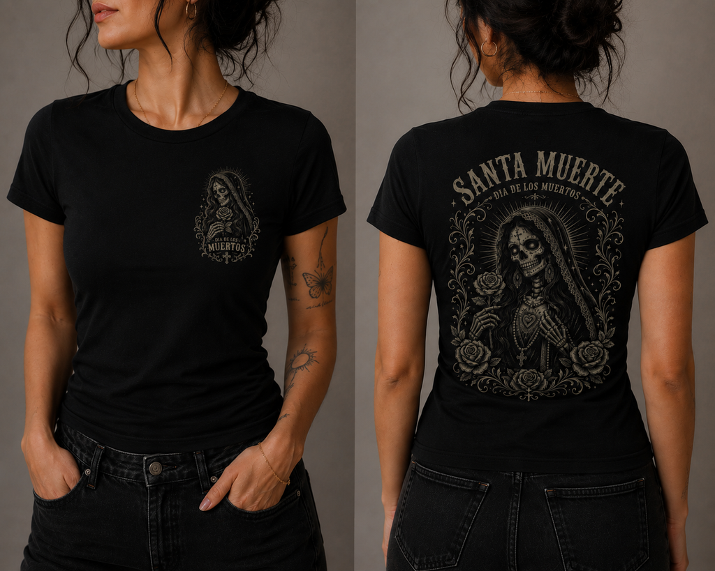 Day of the Death Women’s heavyweight boxy tee